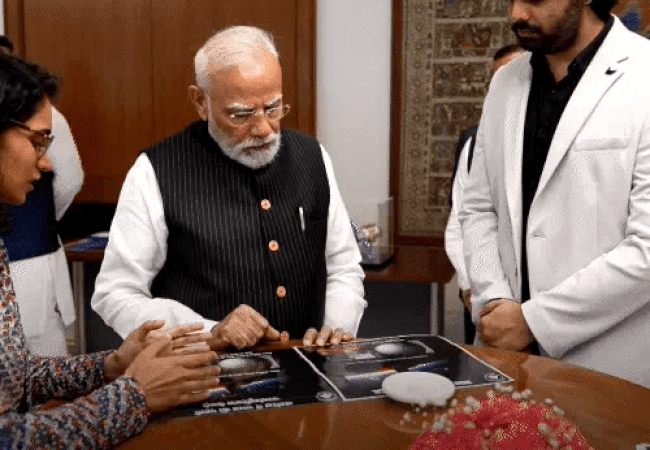 अंतरिक्ष में खुलेगा ‘पेट्रोल पंप’, रोबोट हटाएगा कचरा; दवाइयों से खेती तक भारत के स्पेस स्टार्टअप्स फाउंडर्स ने पीएम से साझा किया प्लान