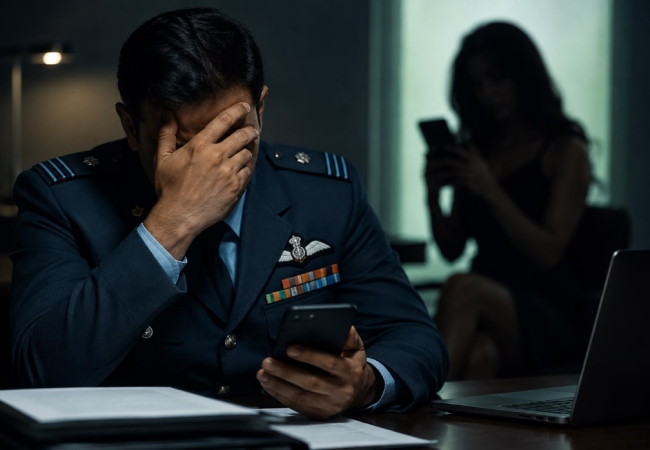 पाकिस्तानी एजेंटों के हनी ट्रैप में फंसे IAF के विंग कमांडर, संवेदनशील जानकारी लीक करने के मामले में गिरफ्तारी