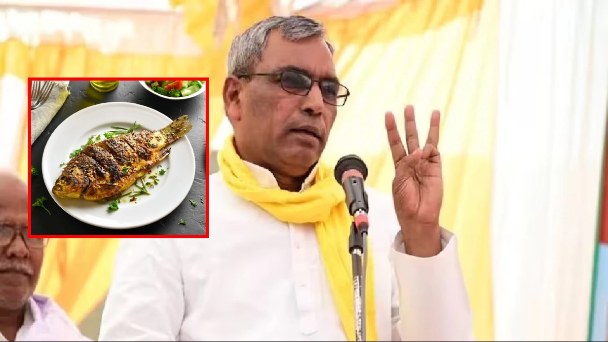 बिना प्याज-लहसुन की मछली वेज होती है? राजभर के बयान से सियासत गरम, कांग्रेस से पूछ लिया ये सवाल