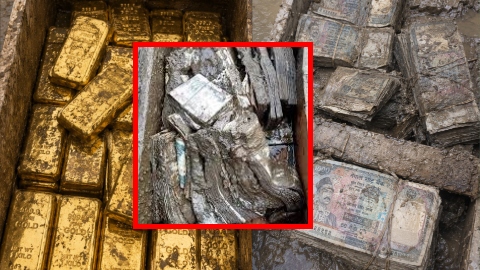 नेपाल में बाढ़ के कहर के बीच चमत्कार! पानी में डूबी बैंक शाखा से मिला 50 करोड़ का सोना और भारी कैश