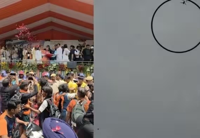 मेरठ में CM योगी के कार्यक्रम से पहले संदिग्ध ड्रोन ने बढ़ाई चिंता, ATS ने संभाला मोर्चा