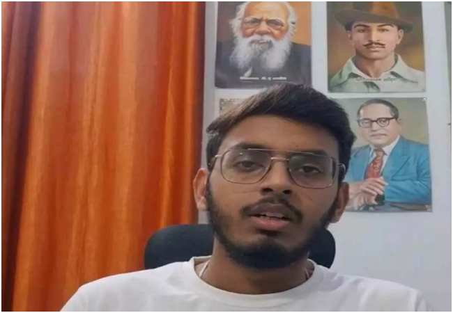 CJP प्रदर्शन में गए छात्र अक्षत त्रिपाठी गौतमबुद्ध यूनिवर्सिटी ने थमाया 5 लाख रुपये का नोटिस, SFI ने खोला मोर्चा