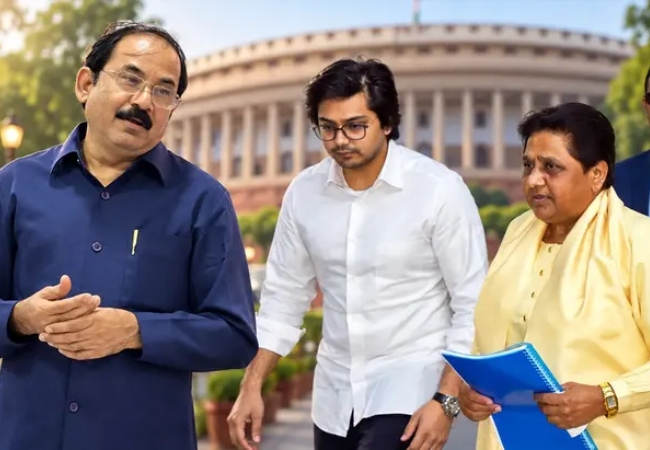 आकाश आनंद के ससुर अशोक सिद्धार्थ के राजनीति से संन्यास पर मायावती की तीखी प्रतिक्रिया, बोलीं- अगर ये फैसला पहले ही ले लेते तो...