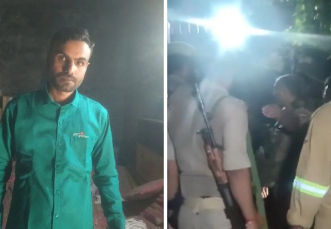 आजमगढ़ : पत्नी, घर में पूजा कराने आए दो पुजारी को आधार नहीं दिखाने पर मारी गोली और फिर बेटे को उतारा मौत के घाट, एटीएस ने सनकी का किया एनकाउंटर