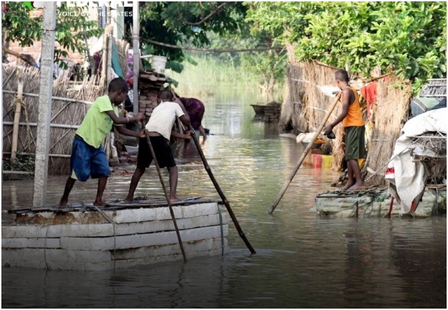 Bihar Floods : राहुल गांधी बोले- बिहार में आई विनाशकारी बाढ़ से हुई जनहानि अत्यंत दुखद और हृदयविदारक