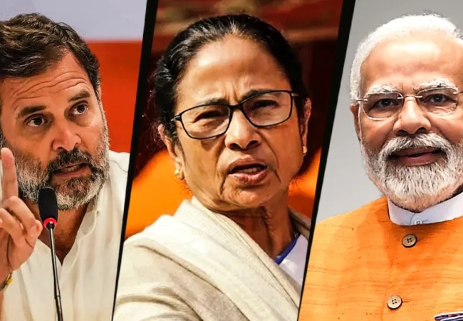 ममता बनर्जी के समर्थन में आए विपक्षी नेता! राहुल गांधी ने बीजेपी और EC पर पार्टी तोड़ने के बाद सिंबल छीनने का लगाया आरोप