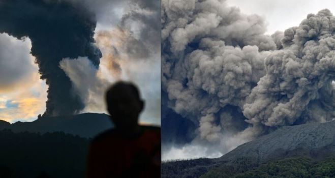 Indonesia Volcano Eruption : इंडोनेशिया में ज्वालामुखी विस्फोट, 300 उड़ानें प्रभावित और स्कूल बंद