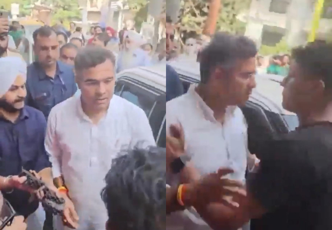 Viral : मंत्री प्रवेश वर्मा ने निर्माणाधीन सड़क का कर रहे थे निरीक्षण, वीडियो रिकॉर्ड कर रहे युवक को जड़ा थप्पड़, AAP ने की गिरफ्तारी की मांग
