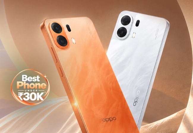 8000mAh बैटरी और 1.5K AMOLED अल्ट्रा ब्राइट डिस्प्ले के साथ Oppo K14 Plus 5G भारत में लॉन्च, चेक करें कीमत और बाकी डिटेल्स