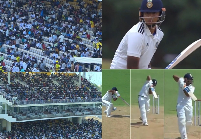 Duleep Trophy Final : वैभव सूर्यवंशी को देखने के लिए चेपॉक में उमड़ी जबर्दस्त भीड़! 15 वर्षीय खिलाड़ी ने फैंस को नहीं किया निराश