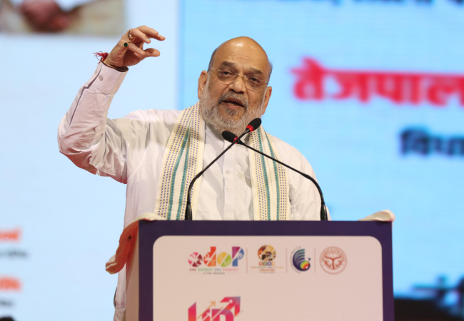 यूपी में अब कट्टा उद्योग की जगह डिफेंस कॉरिडोर और वाहन चोरी की जगह वाहन का हो रहा है निर्माण : अमित शाह