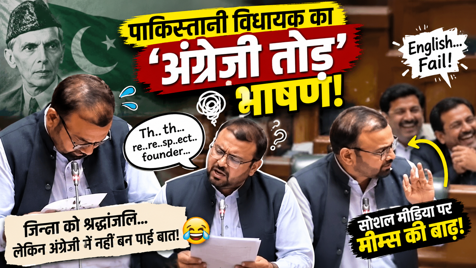 विधायक की ऐसी अंग्रेजी जिसे सुनकर आप भी होंगे लोटपोट, वायरल वीडियो को देख लोग बोले 