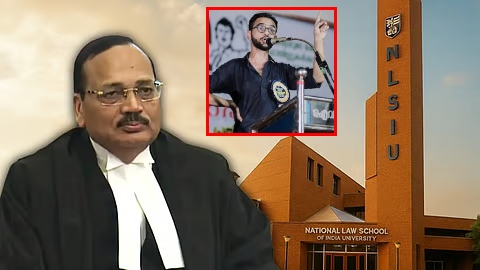 CJI विवाद के बाद अब उमर खालिद की डॉक्यूमेंट्री पर बवाल, NLSIU यूनिवर्सिटी फिर सुर्खियों में