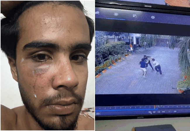 Noida News : ग्रेटर नोएडा स्कूल में घुसकर दबंगों ने 12वीं के छात्र को दौड़ा-दौड़ाकर पीटा, सीसीटीवी फुटेज वायरल