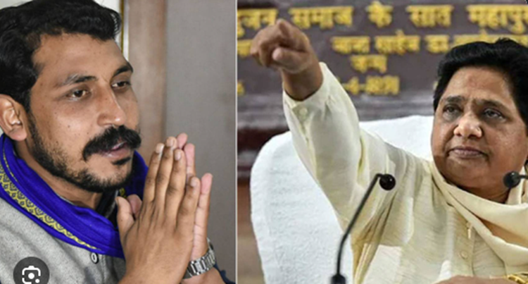 बहनजी का लिखित प्रेस नोट कहीं से भी लिखकर आया हो, लेकिन...चंद्रशेखर का बसपा सुप्रीमो मायावती पर पलटवार
