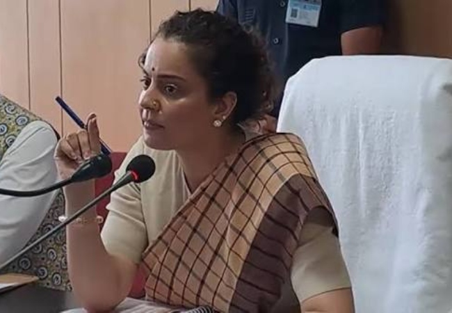 तृषा विवाद पर भड़कीं कंगना रनौत, कहा- 'महिलाओं को बदनाम करना पुराना हथकंडा'