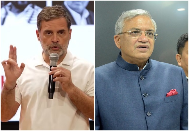 राहुल गांधी ने CEC तीखा हमला, बोले-'ज्ञानेश कुमार देशद्रोही, मुख्य चुनाव आयुक्त पद से दें इस्तीफा'