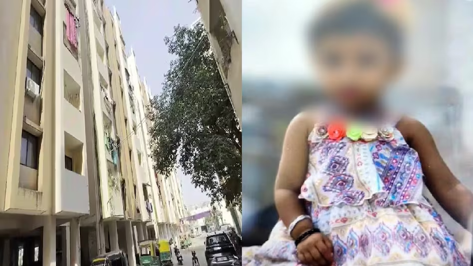 राजकोट में मां की ममता शर्मसार! 2 साल की बेटी को पांचवीं मंजिल से फेंकने का आरोप, मासूम की मौत