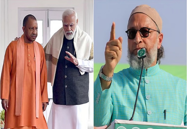 Video-असदुद्दीन ओवैसी ने मोदी और योगी पर कसा तंज, बोले-' आपसे किसने कहा था देश और यूपी कुंवारे के हवाले कर दो, लोग तो कुंवारों को कमरा भी नहीं देते...