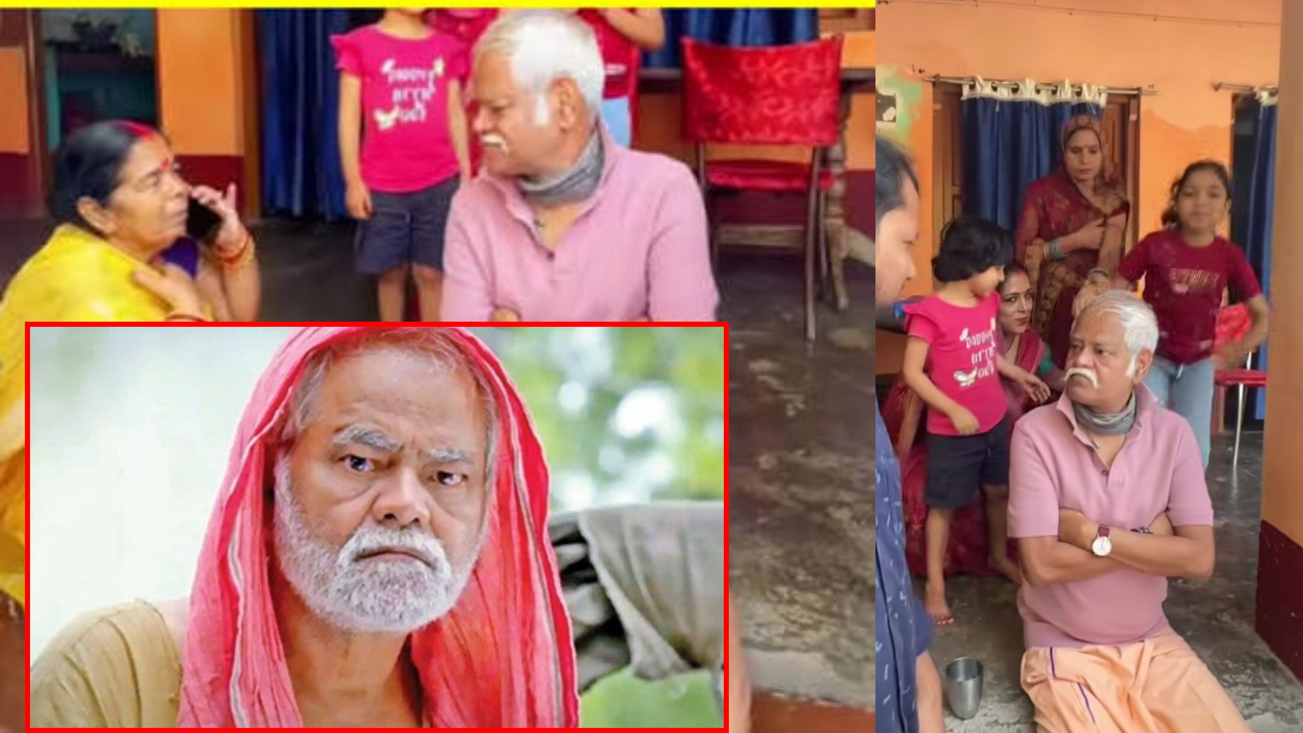 करोड़ों की दौलत, फिर भी देसी अंदाज! दरभंगा के गांव में लुंगी-टीशर्ट पहन दालान पर बैठे संजय मिश्रा