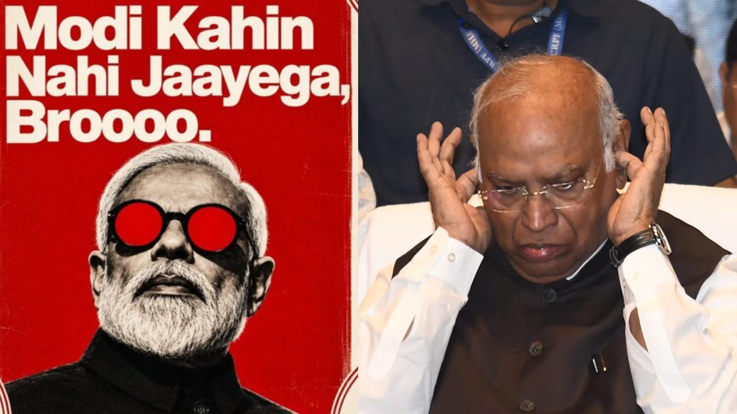 ‘मोदी कहीं नहीं जाएगा ब्रो’, खरगे के बयान पर BJP का पलटवार, सोशल मीडिया पोस्ट से बढ़ा सियासी विवाद