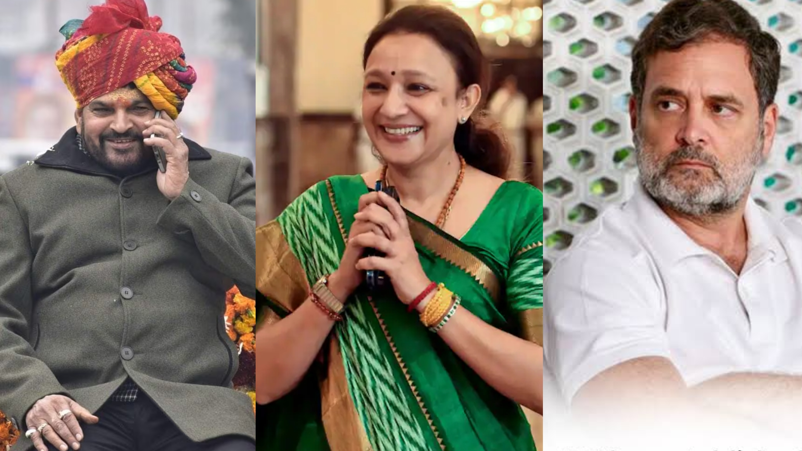 बृजभूषण को भा गईं 'मोना' उर्फ आराधना मिश्रा, लेकिन राहुल गांधी पर बोल गए बड़ी बात