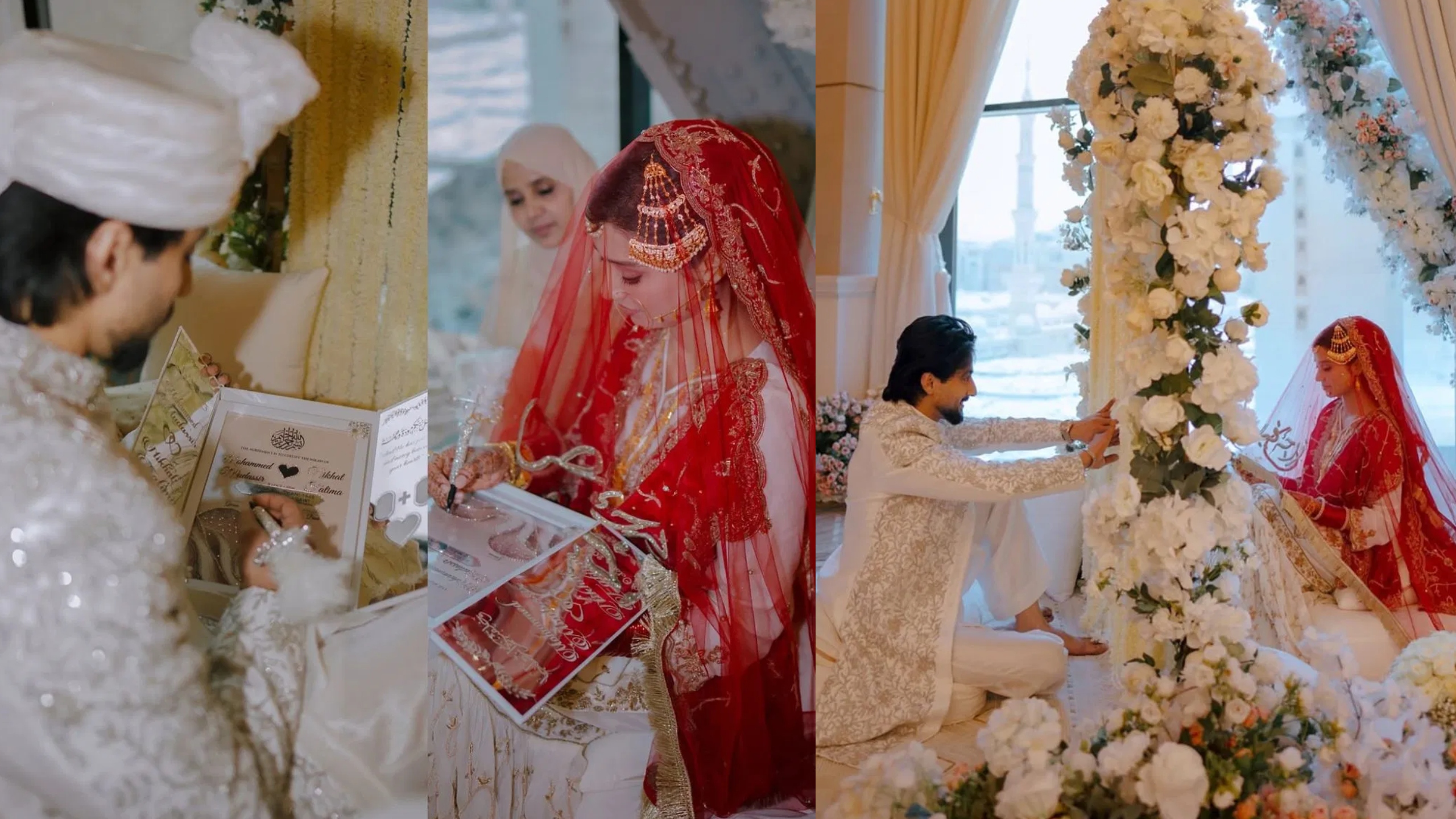 मदीना में इन्फ्लुएंसर फैजू ने किया निकाह, पहली बार दिखाई अपनी पत्नी की झलक; तस्वीरें वायरल