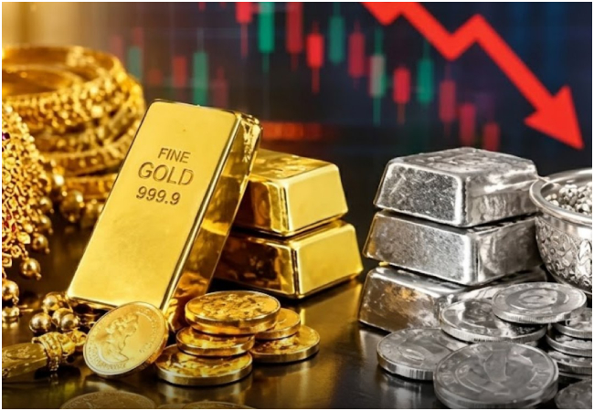 Gold-Silver Price Crash : एक झटके में 7200 रुपये तक टूटी चांदी, 1.80 लाख के बॉर्डर पर पहुंची, देखें का सोने का ताजा भाव