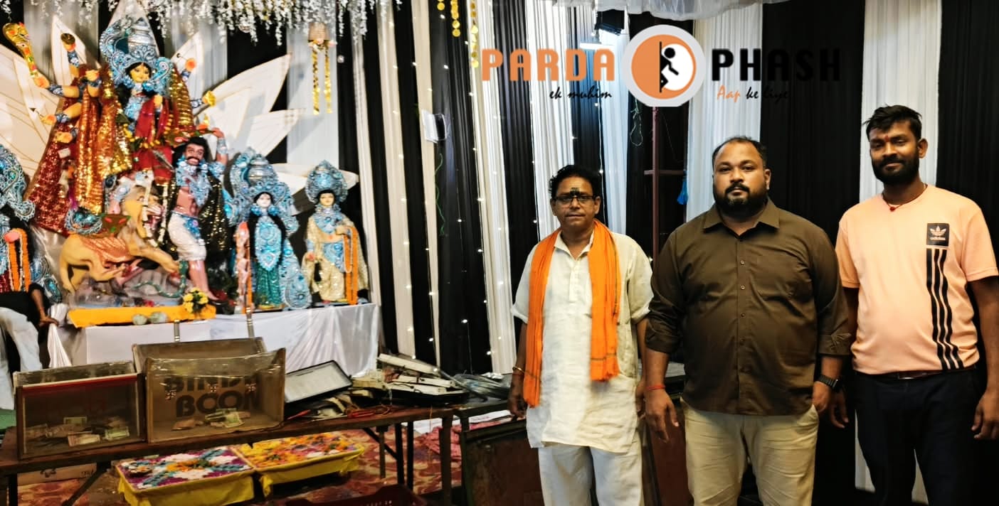 सोनौली में मां दुर्गा के दरबार पहुंचे रवि वर्मा,श्रद्धालुओं की सुरक्षा पर दिया जोर