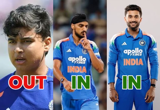 IND vs WI : वैभव सूर्यवंशी OUT, अर्शदीप-नीतीश IN; एशियन गेम्स के बाद कप्तान करेंगे प्लेइंग XI में बड़े बदलाव
