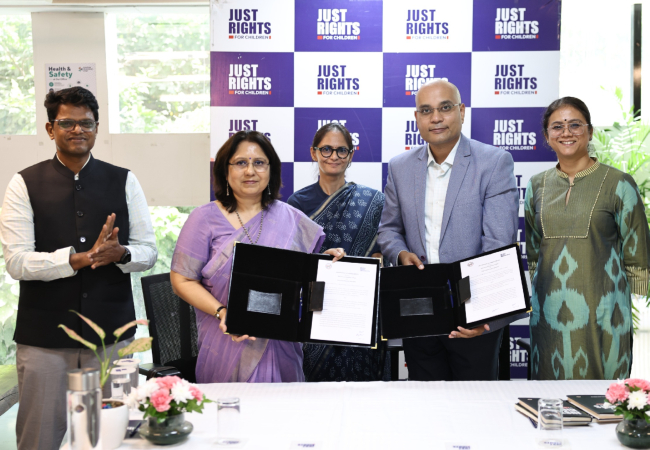 बाल संरक्षण के क्षेत्र में सर्टिफिकेट कोर्स और शोध के लिए नेशनल लॉ यूनिवर्सिटी जोधपुर और सी-लैब ने मिलाया हाथ