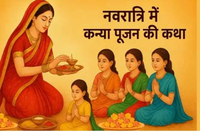 Navratri kanya pujan : नवरात्रि में कन्या पूजन इस दिन, जानें सही तारीख और शुभ मुहूर्त