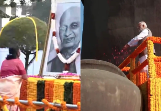 सरदार वल्लभभाई पटेल की 151वीं जयंती आज : राष्ट्रपति मुर्मू और पीएम मोदी समेत तमाम लोगों ने अर्पित की पुष्पांजलि