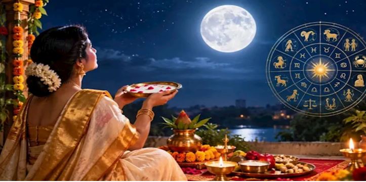 Sharad Purnima 2026 : शरद पूर्णिमा पर चंद्रमा की कलाएं बिखेरती हैं जादू , आसमान से बरसता है अमृत