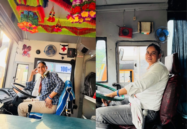 शक्ति स्वरूपा सोनू ने परंपरा तोड़कर संभाला बस का स्टीयरिंग, सोशल मीडिया पर 10 लाख से ज्यादा फॉलोअर्स, योगी सरकार की पहल से सपना साकार