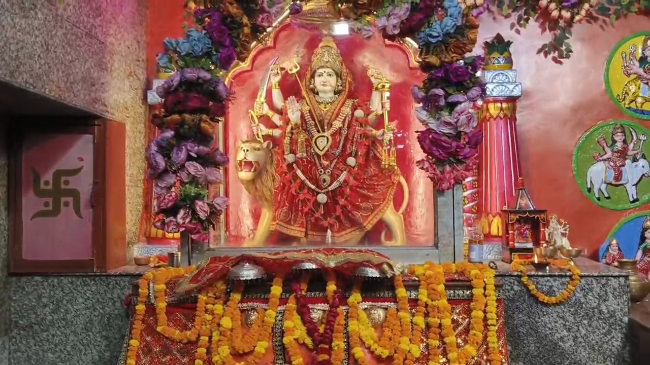 जयकारों से गूंजा लेहड़ा देवी शक्तिपीठ, उमड़ा आस्था का सैलाब