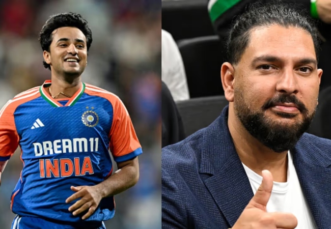 'तुम अभी भी 12 गेंदों में 50 रन नहीं बना सकते, है ना?' युवराज सिंह ने अभिषेक शर्मा को फिर चिढ़ाया