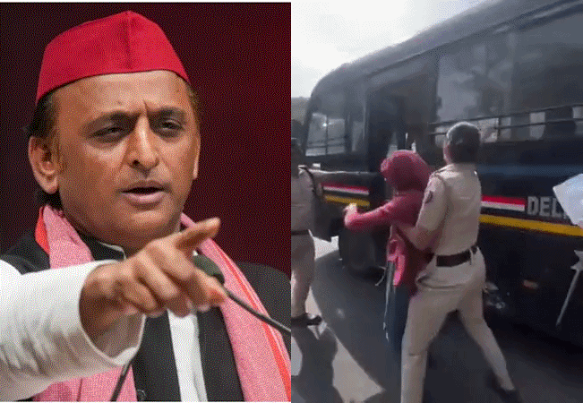 अखिलेश ने पुलिस कार्रवाई पर दी चेतावनी, बोले- अगर सरकार ने आंदोलनकारियों को रोका तो देश में हर जगह जंतर-मंतर बन जाएगा