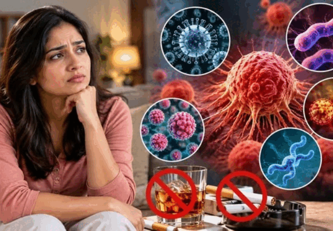 तंबाकू-शराब के अलावा भी कैंसर का खतरा! इन पांच इंफेक्शन से रहें सावधान