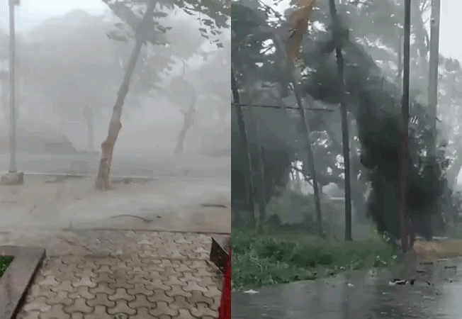 Cyclone Arnab Landfall : प्रचंड चक्रवाती तूफान अर्नब आंध्र प्रदेश के तट से टकराया, तेलंगाना-छत्तीसगढ़ से होते हुए पहुंचेगा यूपी