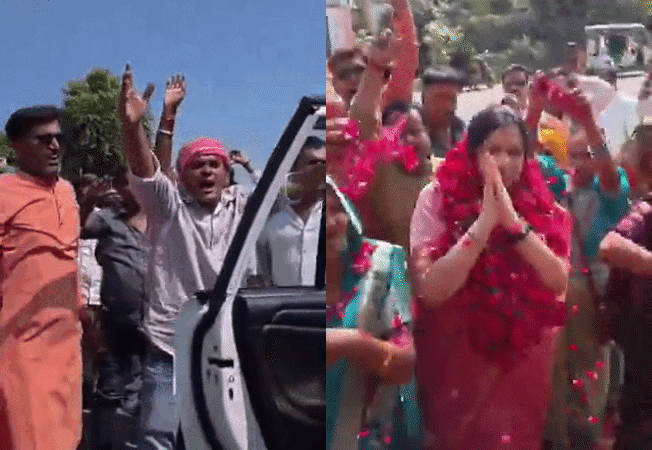 पूर्व IAS दिव्या मित्तल पहुंची मिर्जापुर, लोगों ने माला पहनाकर व पुष्पवर्षा से किया जोरदार स्वागत