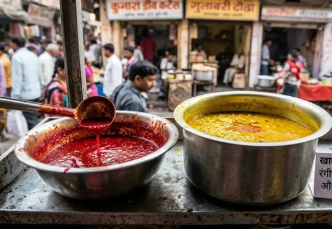 सावधान! लाल चटनी और दाल में मिलाया जा रहा केमिकल रंग, जांच में दो नमूने फेल