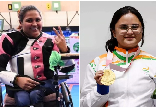 एशियन पैरा गेम्स में भारत की बेटियों ने बिखेरा जलवा: मोना को गोल्ड, अवनि ने जीता सिल्वर मेडल