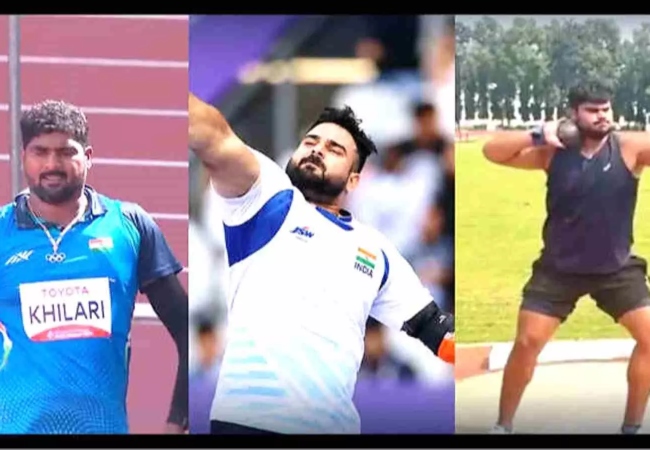 एशियन पैरा गेम्स में भारत का ऐतिहासिक क्लीन स्वीप! शॉट पुट में गोल्ड, सिल्वर और ब्रॉन्ज पर कब्जा