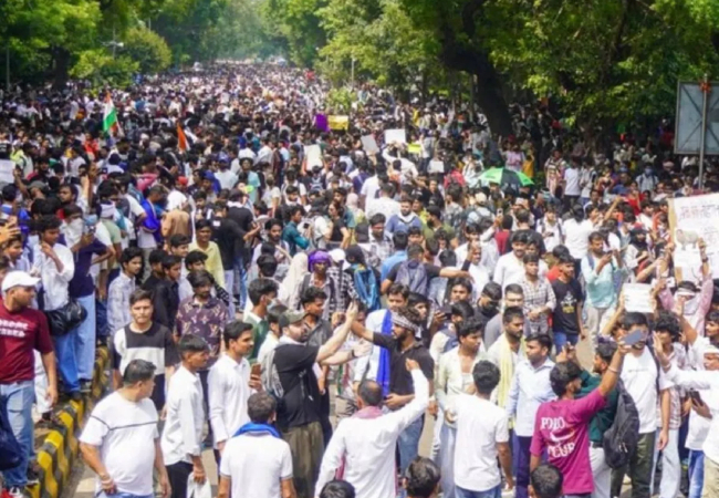 CJP के प्रदर्शन में लगे ‘हिंदुत्व मुर्दाबाद’ के नारे, 300 प्रदर्शनकरारियों पर FIR