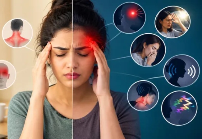 सामान्य सिर दर्द या माइग्रेन, जानिए दोनों के लक्षण और फर्क