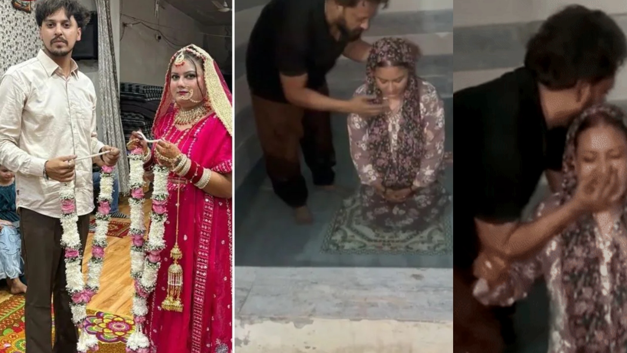 शादी की पहली रात स्विमिंग पूल में डुबकी लगवाकर दुल्हन से कराया धर्म परिवर्तन, विरोध पर पिता को पीटा; हालत गंभीर
