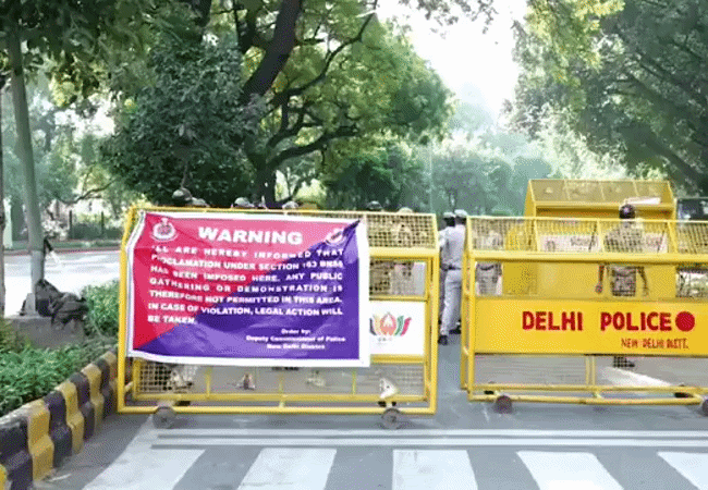 CEC ज्ञानेश कुमार के इस्तीफे की मांग को लेकर CJP और छात्र संगठनों का प्रोटेस्ट आज, दिल्ली पुलिस ने नहीं दी अनुमति, भारी सुरक्षाबल तैनात