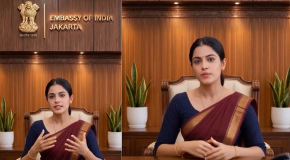 AI Avatar Dewi : इंडोनेशिया में भारत ने नवरात्र पर लॉन्च किया AI अवतार 'देवी , दूतावास में करेगा ये काम