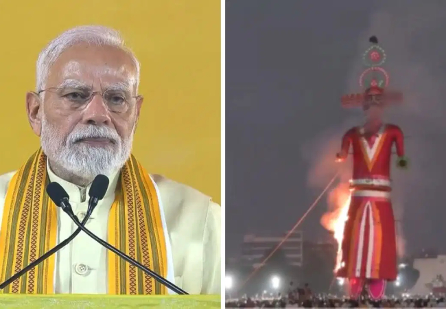 विजयदशमी बुराई पर अच्छाई की जीत का है प्रतीक, हमें सत्य और धर्म की स्थायी शक्ति की दिलाती है याद : पीएम मोदी